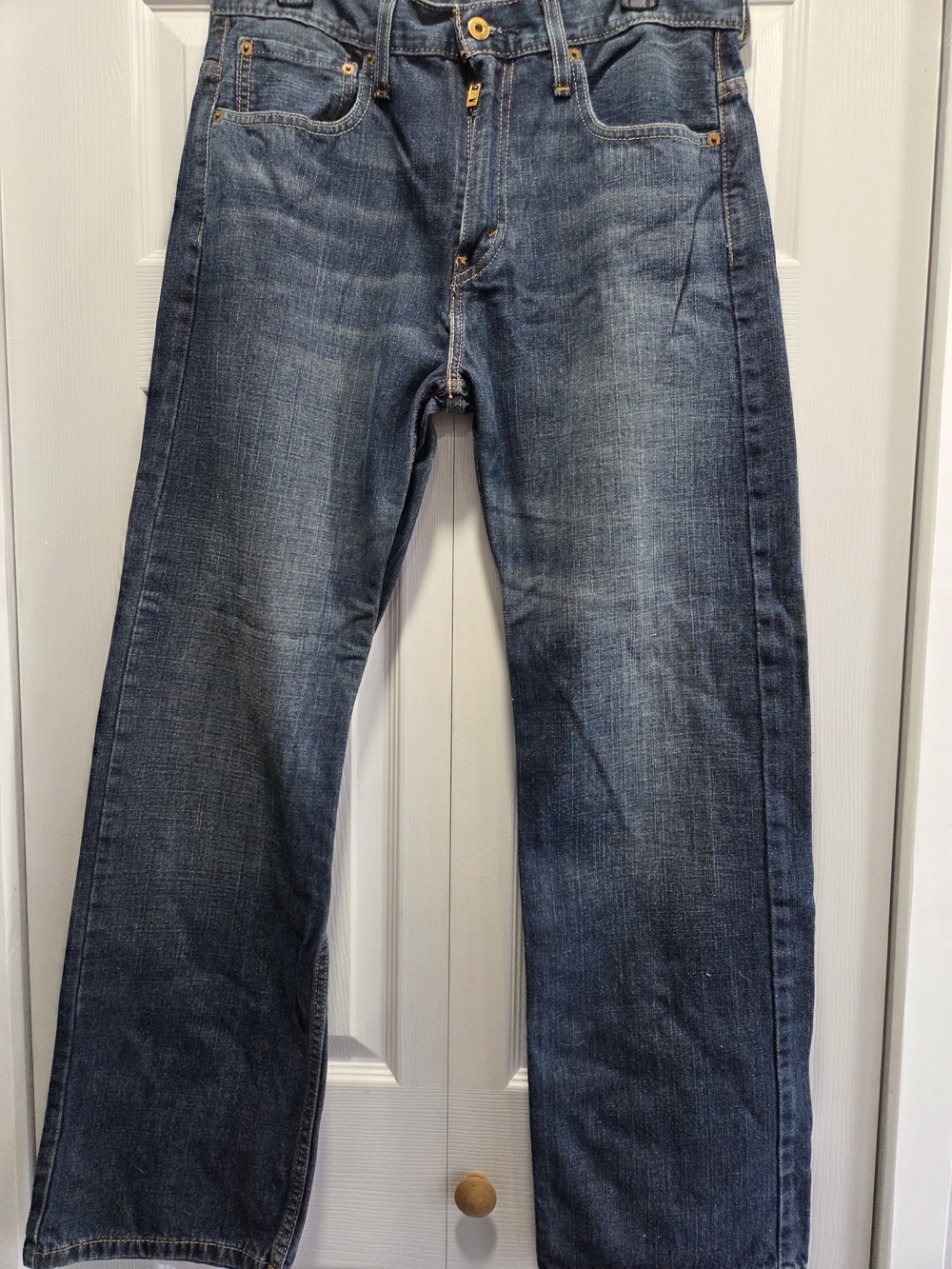Men's Levi's 569 Blue Loose Fit Straight-Leg Jeans